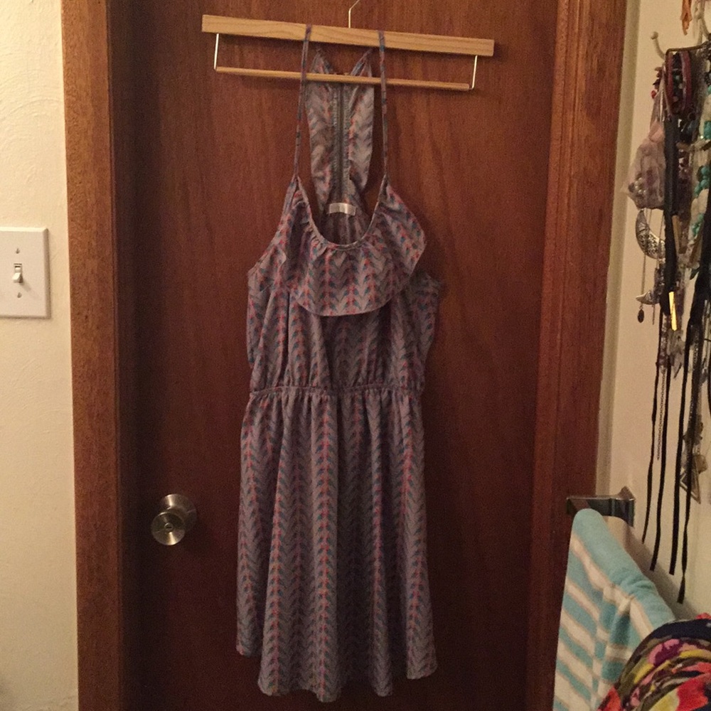 Peppermint racerback dress